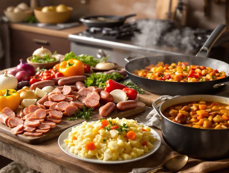 Co można zrobić z kiełbasy na obiad? Najlepsze pomysły i przepisy